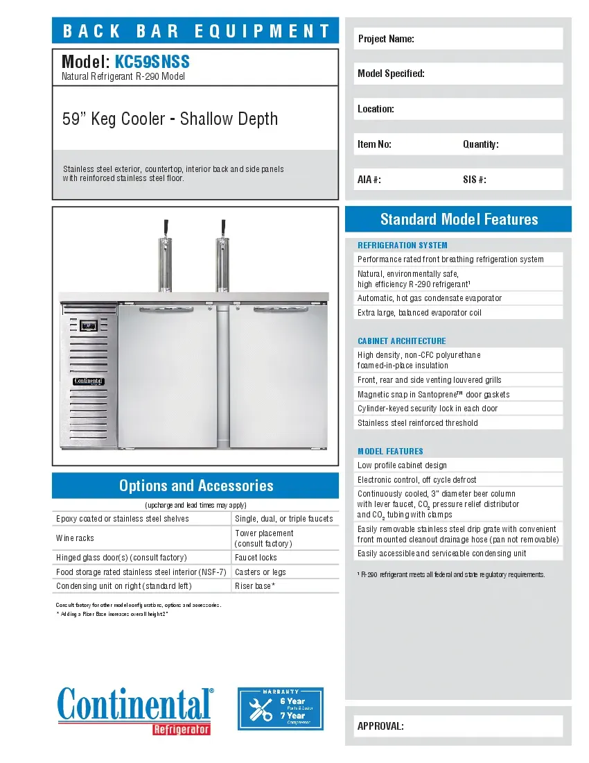 continental-refrigerator-kc59snss-draft-beer-cooler-59-w-specsheet-260719kbjw4b.pdf