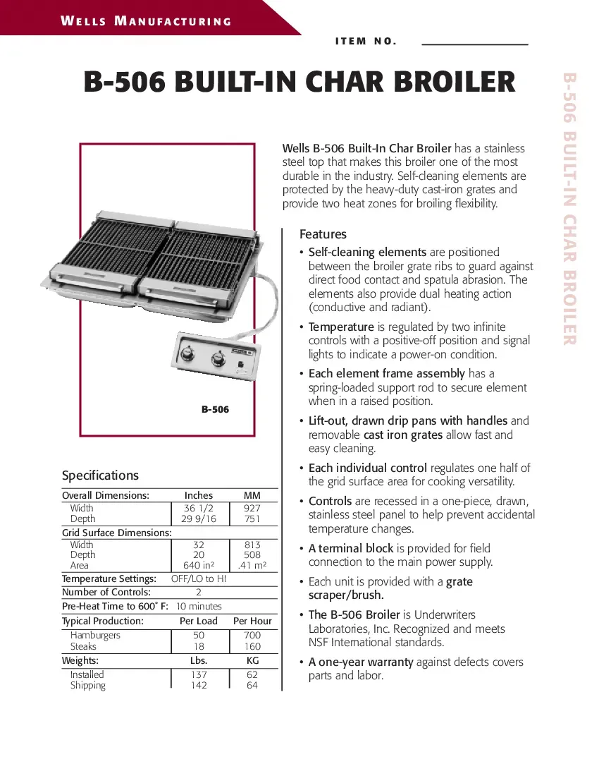 wells-b-506-charbroiler-electric-built-in-specsheet-260503e9rzfq.pdf