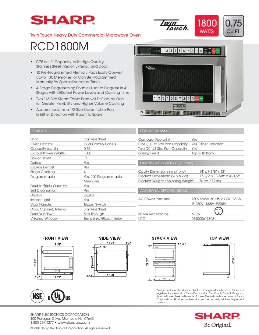 sharp-rcd1800m-microwave-oven-208v-1800-watts-programmable-specsheet-260719nts2d6.pdf