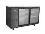Atosa USA , SBB48GGRAUS2, Shallow Depth Glass Door Back Bar Coolers