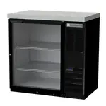 Beverage Air , BB36HC-1-G-B-27, Back Bar Cabinet, Refrigerated