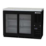 Beverage Air , BB48HC-1-F-GS-B, Back Bar Cabinet, Refrigerated