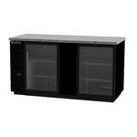 Beverage Air , BB68HC-1-G-B, Back Bar Cabinet, Refrigerated