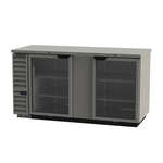 Beverage Air , BB68HC-1-G-S, Back Bar Cabinet, Refrigerated