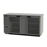 Beverage Air , BB68HC-1-G-S, Back Bar Cabinet, Refrigerated