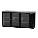 Beverage Air , BB72HC-1-FG-B-27, Back Bar Cabinet, Refrigerated