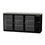 Beverage Air , BB72HC-1-G-B-27, Back Bar Cabinet, Refrigerated