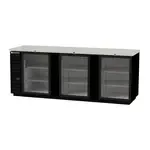 Beverage Air , BB94HC-1-FG-B, Back Bar Cabinet, Refrigerated