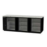 Beverage Air , BB94HC-1-G-S, Back Bar Cabinet, Refrigerated