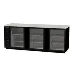 Beverage Air , BB94HC-1-G-S, Back Bar Cabinet, Refrigerated
