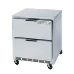 Beverage Air , UCFD27AHC-2, Freezer, Undercounter, Reach-In