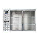 Continental Refrigerator , BB50NSSGD, Back Bar Cabinet, Refrigerated