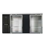 Continental Refrigerator , BB69NGD, Back Bar Cabinet, Refrigerated