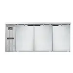 Continental Refrigerator , BB79SNSS, Back Bar Cabinet, Refrigerated