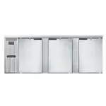 Continental Refrigerator , BB90NSS, Back Bar Cabinet, Refrigerated