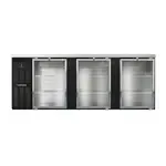 Continental Refrigerator , BB90SNGD, Back Bar Cabinet, Refrigerated