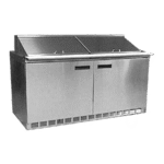 Delfield , UC4464N-24M, Refrigerated Counter, Mega Top Sandwich / Salad Unit