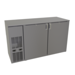 Glastender , C2FB60, Back Bar Cabinet, Refrigerated