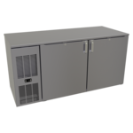 Glastender , CP1FL60, Back Bar Cabinet, Refrigerated, Pass-Thru