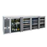 Krowne Metal , BS108L-BNS-RLLR, Back Bar Refrigeration