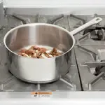 Vollrath , 3804, Saute Pan, 4 Quart, Stainless Steel